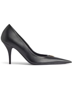 Balenciaga Avenue Bb Editor Court Shoes - White