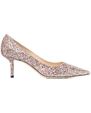 Jimmy Choo Love 85Mm Glitter Pumps - Pink
