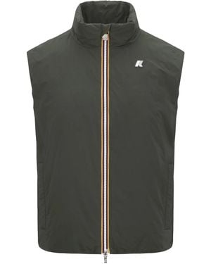 K-Way Logo Cotton Jacket - Green