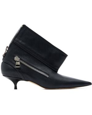 JW Anderson Pointed Ankle Boots - Blue