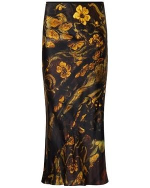 Dries Van Noten Floral Silk Dress - Multicolor