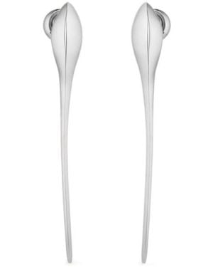 Givenchy Maple Seed Earrings - White