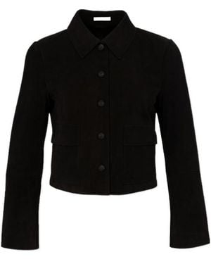 By Malene Birger Annie Pocket-Buttoned Jacket - Black