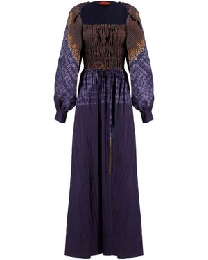 Altuzarra Pleated Dress - Purple