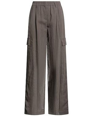 Brunello Cucinelli Simple Cargo Pants - Gray
