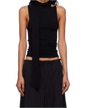 St. Agni Backless Vest - Black