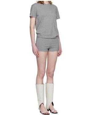 Paloma Wool V-Neck Jumpsuit - Grey