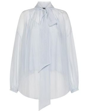 Seventy Silk Voile Shirt - White