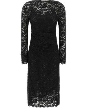 Diane von Furstenberg Darrius Lace Dresses - Black
