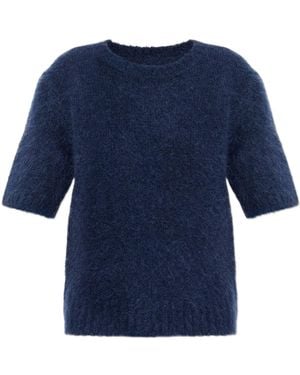 Samsøe & Samsøe Sajeanne Short-Sleeve Top - Blue