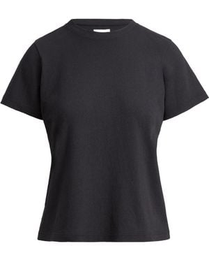 KHAITE Classic Short-Sleeve T-Shirt - Black