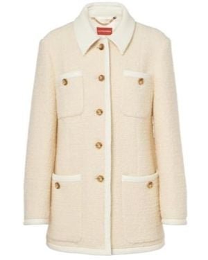 Altuzarra Wool And Cotton Coat - Natural