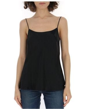Vince Sleeveless Tops - Black
