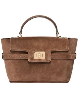 Max Mara Flap Shoulder Bag - Brown