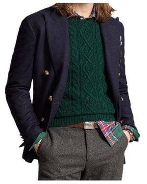Polo Ralph Lauren Tailored Wool Blazer - Black
