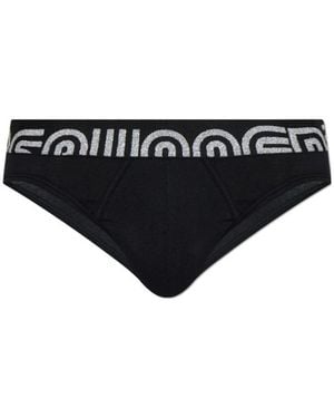 DSquared² Elastic Waist Briefs - Black