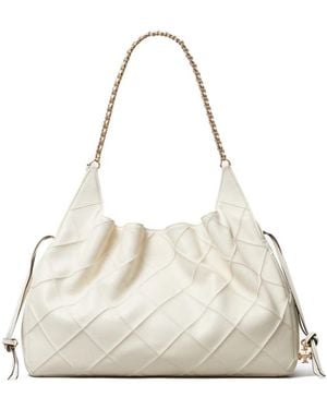 Tory Burch Large Fleming Tote - Natural