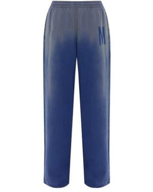 Moschino Printed Trousers - Blue