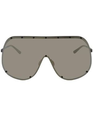 Rick Owens Shield Frame Sunglasses - Grey