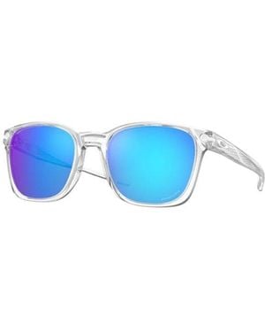Oakley Ojector Rectangular Sunglasses - Blue