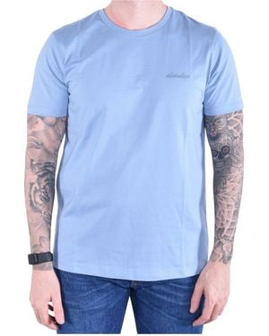Dondup Logo Regular Fit T-Shirt - Blue