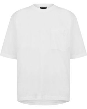 DSquared² Solid Color T-Shirt - White