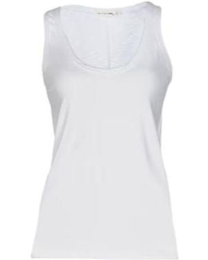 Rag & Bone Sleeveless Crew Neck T-Shirt - White
