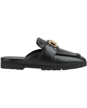 Gucci Horsebit Slip-On Mules - Black