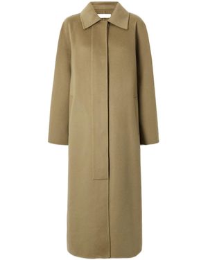 Rohe Leandra Wool And Cashmere-Blend Coat - Natural