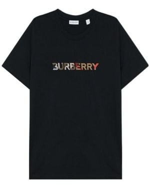 Burberry Short-Sleeved T-Shirt - Black