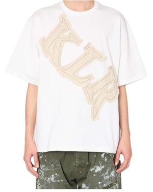Kolor Logo-Embroidered T-Shirt - White