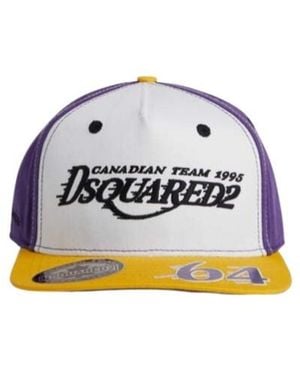 DSquared² Basket Baseball Cap - Multicolor