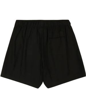 Entire studios Pyjama Drawstring Shorts - Black