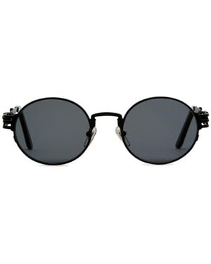 Jean Paul Gaultier Round-Framed Sunglasses - White