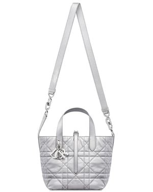 Dior Toujours Small Straight Tote Bag - White