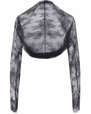 Alberta Ferretti Long-Sleeved Casual Jacket - Grey