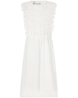 Sea Cotton-Voile Midi Dress - White