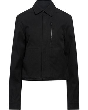 Rick Owens Denim Jackets - Black