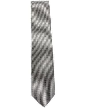 Tom Ford Pointed-Tip Tie - White