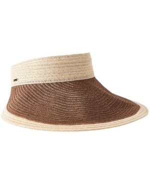 Eugenia Kim Hemp Knitted Visor - Brown