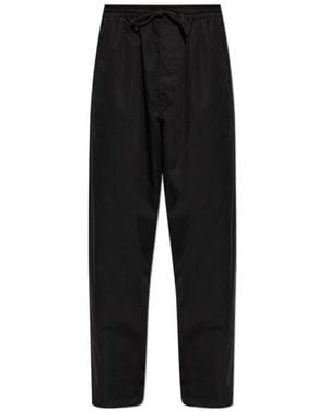 Lemaire Wide Leg Pyjama Trousers - Black
