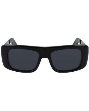 Marni Rectangular Frame Sunglasses - Multicolour