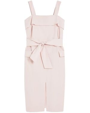 Weekend by Maxmara Arte12324 Belted Sleeveless Dress - Pink