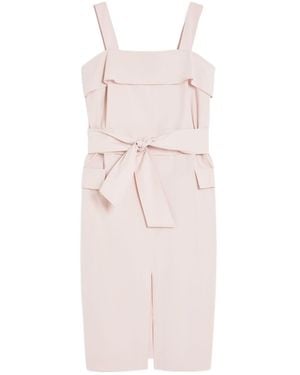 Weekend by Maxmara Arte12324 Belted Sleeveless Dress - Pink