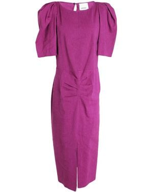 Isabel Marant Unlined Bodycon Dress - Purple