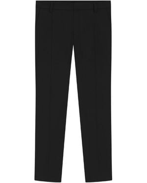 BOSS Full-Length Straight-Leg Suit Pants - Black