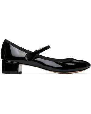 Repetto Rose Mary Jane Low Heels - Black
