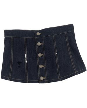 Dior Denim Skirt - Blue