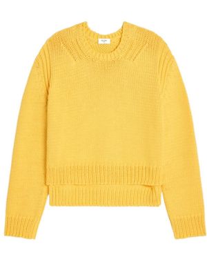 Celine Crewneck Sweater - Yellow