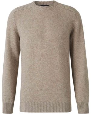 Sease Virgin Wool Jumper - Brown